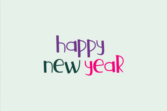 Snow Dew Font PNG with transparent background - Preview 3