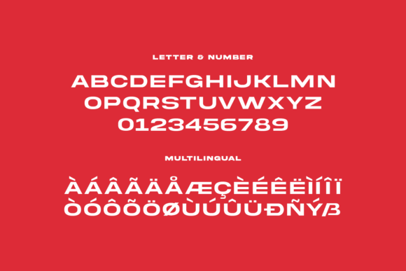 Akira Expanded Font - Preview 2