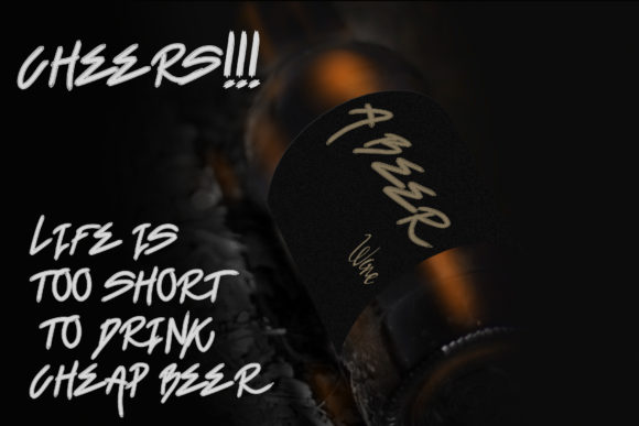 Black Venom Font - Preview 3