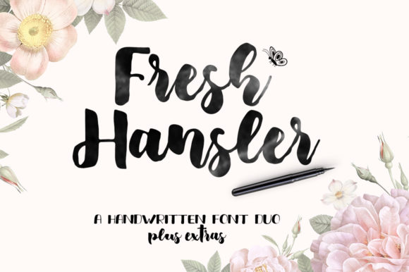 Fresh Hansler Script & Handwritten Font By Struggle Studio