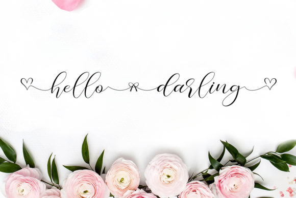 Peach Golden Font PNG with transparent background - Preview 1