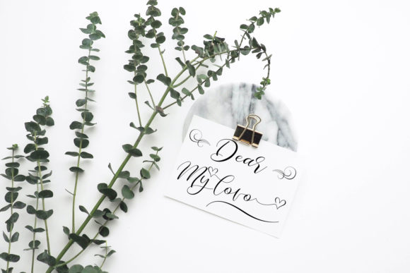 Peach Golden Font PNG with transparent background - Preview 6