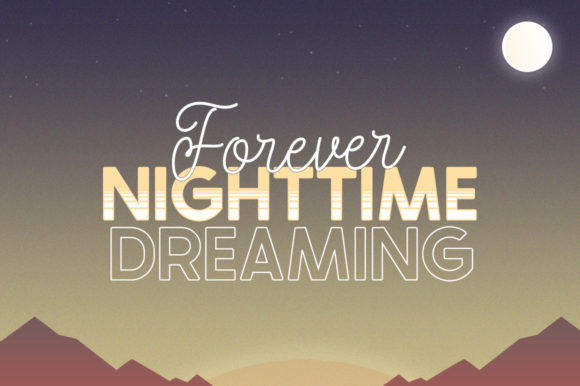 California Sunset Font PNG with transparent background - Preview 5