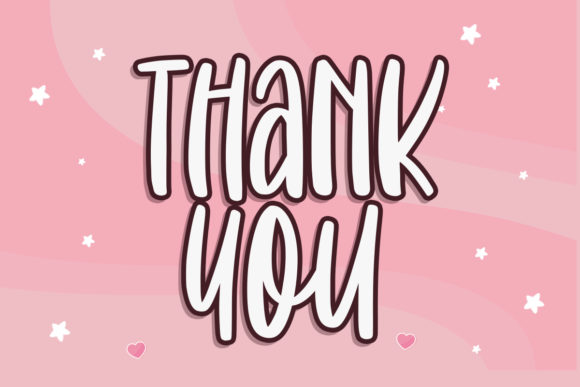 Cute Pinkies Font - Preview 5