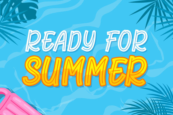 Florida Summer Font - Preview 1