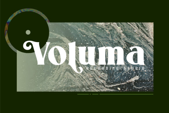 Milona Font PNG with transparent background - Preview 4