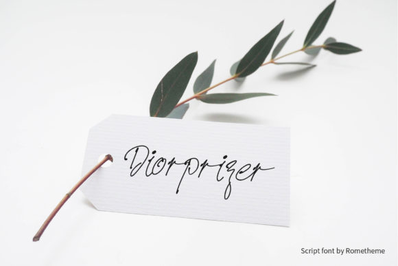 Prizertiez Font PNG with transparent background - Preview 3