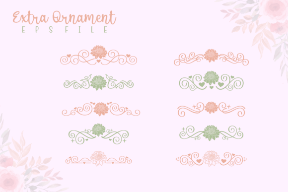 Puspa Anisya Font PNG with transparent background - Preview 1
