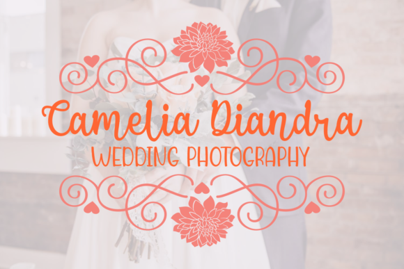 Puspa Anisya Font PNG with transparent background - Preview 2