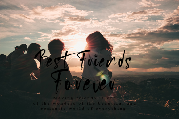 Richard Calvin Font PNG with transparent background - Preview 2