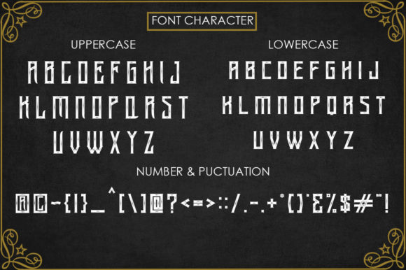 Arsenic Font PNG with transparent background - Preview 3