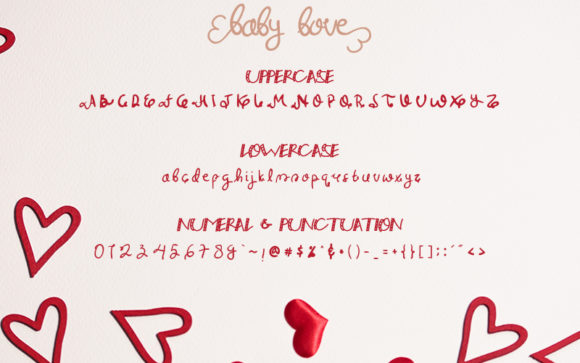 Baby Love Font - Preview 4