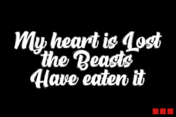High Beasty Font PNG with transparent background - Preview 1