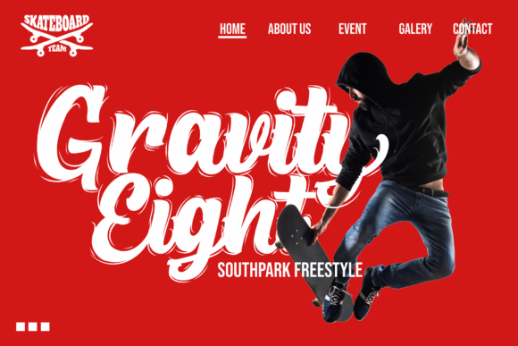 High Beasty Font PNG with transparent background - Preview 3
