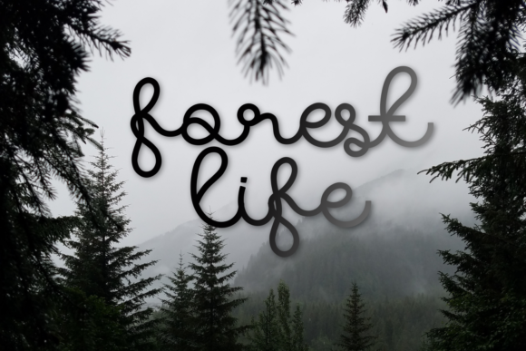 Mileage Font PNG with transparent background - Preview 3