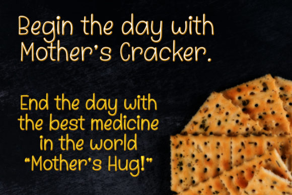 Mother Cracker Font PNG with transparent background - Preview 3