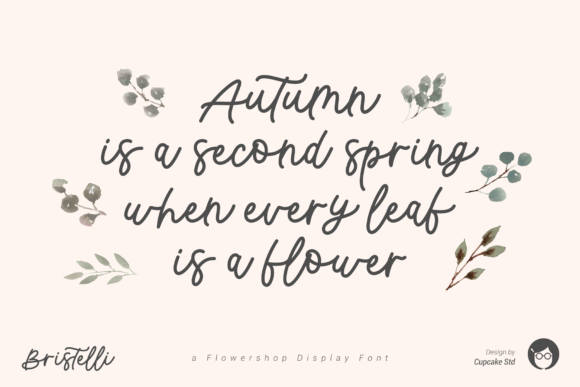 AL Bristelli Font - Preview 4