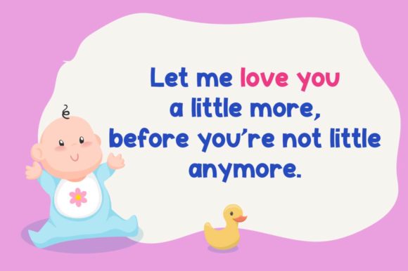 Baby's Dream Font PNG with transparent background - Preview 1