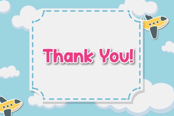 Baby's Dream Font PNG with transparent background - Preview 6