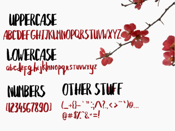 Berry Font - Preview 1