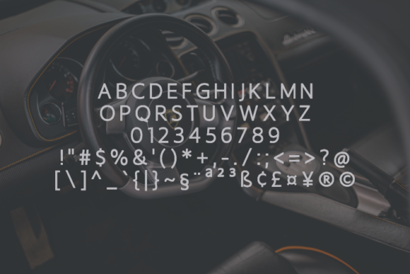 Blexove Font - Preview 1