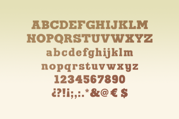Brennan Font - Preview 1