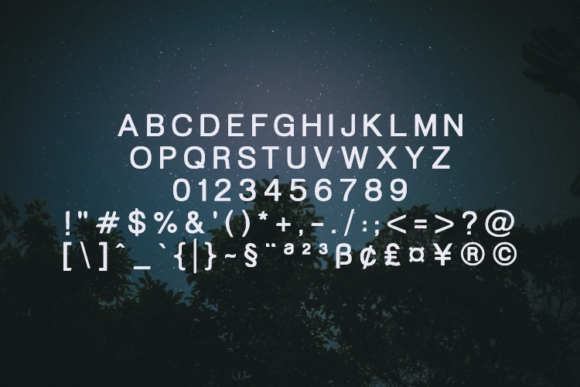 Broomxon Font - Preview 1