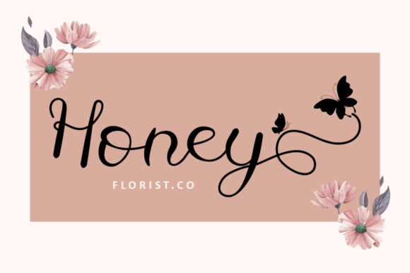 Butterfly Font - Preview 1