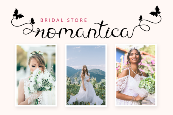 Butterfly Font - Preview 5