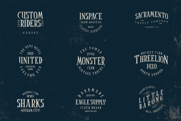 Coaster Ghost Font - Preview 2