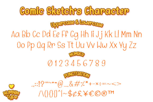Comic Sketch Font - Preview 4