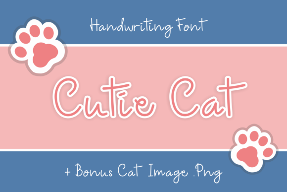 Cutie Cat Font - Preview 1