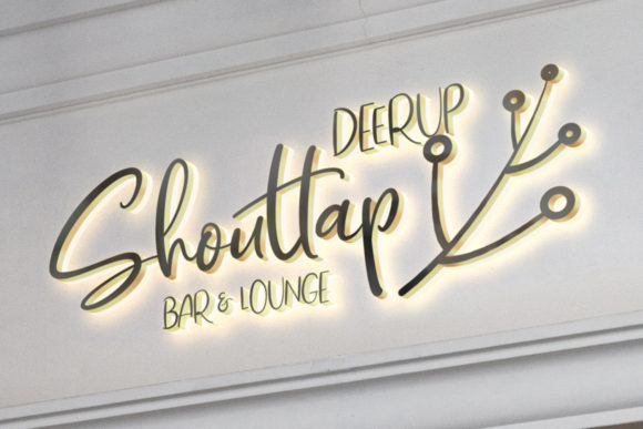 DeerUp Shouttap Duo Font - Preview 3