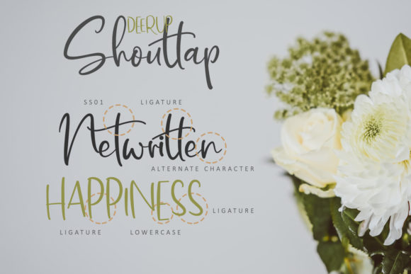 DeerUp Shouttap Duo Font - Preview 6