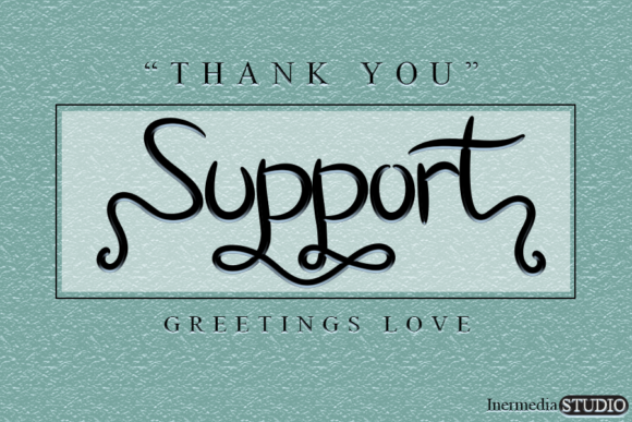 Donate Font PNG with transparent background - Preview 4