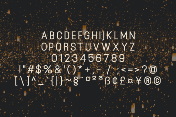 Dumblerun Font - Preview 1