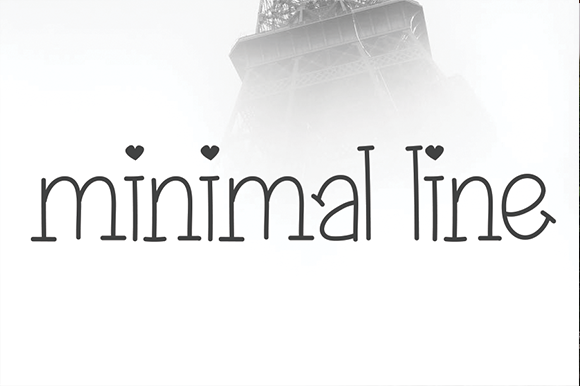 Fonmini Font font preview - 1