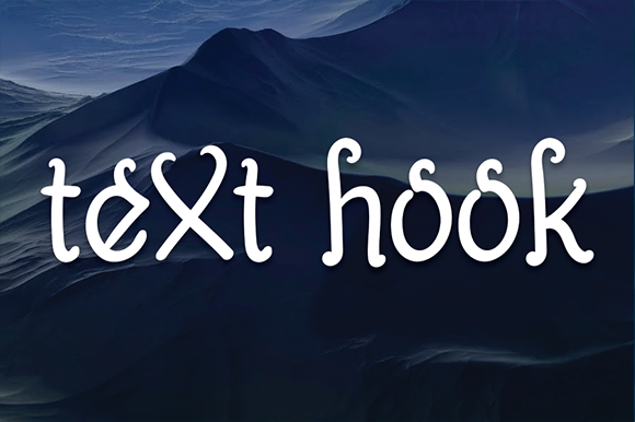 Ganfosa Font - Preview 1