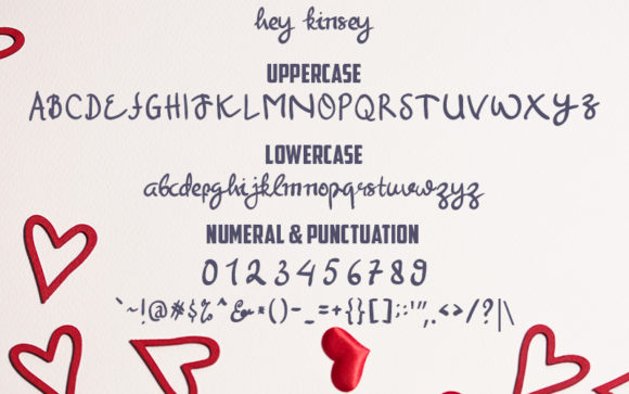 Hey Kinsey Font - Preview 4