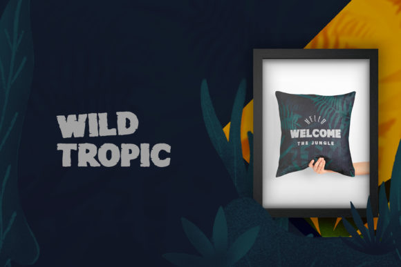 Junglezou Font font preview - 4