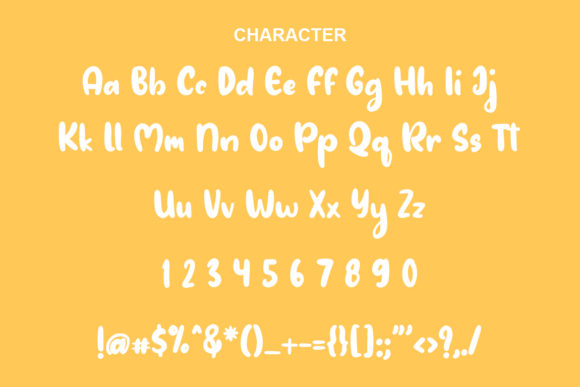 Kiba-Kidu Font PNG with transparent background - Preview 5