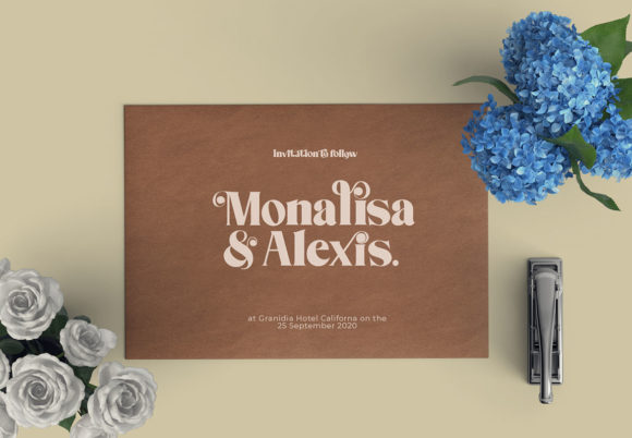 Morning Violetta Font PNG with transparent background - Preview 5