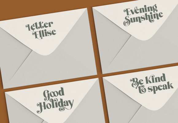 Morning Violetta Font PNG with transparent background - Preview 6