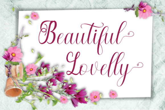Nattalia Font PNG with transparent background - Preview 2