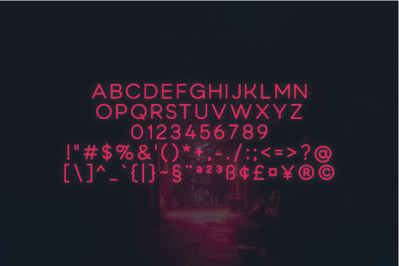 Rosenne Font PNG with transparent background - Preview 1