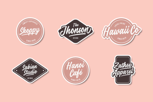 Shelda Font PNG with transparent background - Preview 2