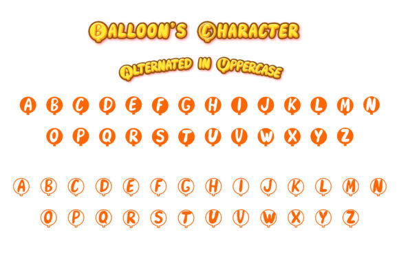 Balloon Font - Preview 2
