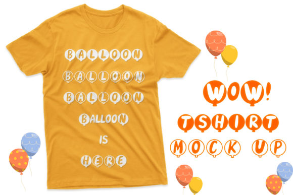 Balloon Font - Preview 4