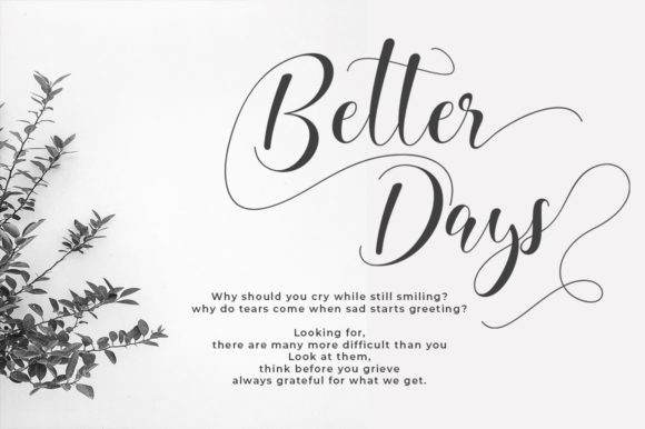 Beauty Home Font - Preview 1
