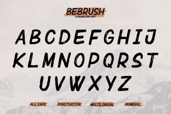 Bebrush Font - Preview 4